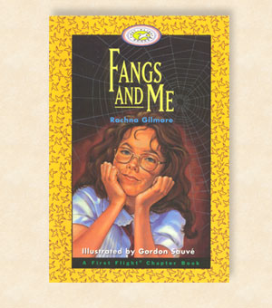 cover of Fangs and Me by Rachna Gilmore