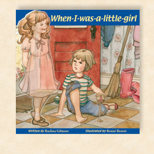 cover of When-I-was-a-little-girl by Rachna Gilmore